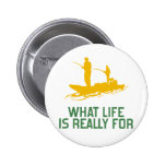 What Life Is Really For Pinback Button