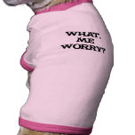 What, Me Worry?