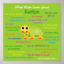 What Mom Loves About Kaitlyn Poster