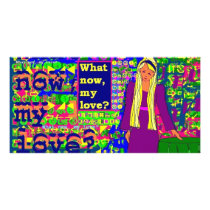 What Now, My Love? Personalized Photo Card