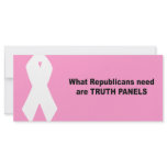 What Republicans need are truth panels rack cards