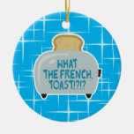 what the french toast ornament