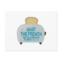 what the french toast postcard