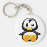 What the Heck Penguin Keychains