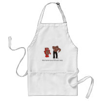 What the hell do you think you're doing apron