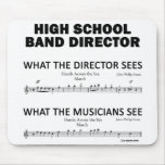 What the High School Band Sees Mousepad
