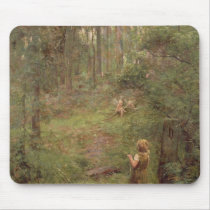 What the Little Girl Saw in the Bush, 1904 mousepads
