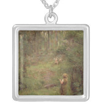 What the Little Girl Saw in the Bush, 1904 necklaces