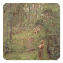 What the Little Girl Saw in the Bush, 1904 stickers