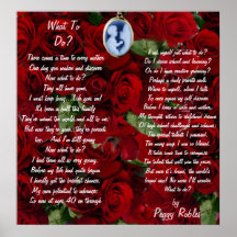 What To Do? Poster for Mother's Day