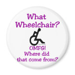 What Wheelchair Refrigerator Magnet