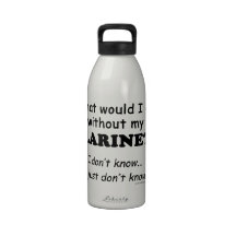 What Would I Do, Clarinet Reusable Water Bottles