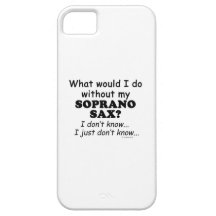 What Would I Do, Soprano Sax iPhone 5 Cover