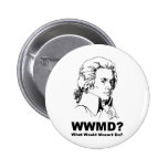 What Would Mozart Do Pinback Button