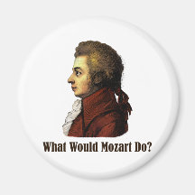 What Would Mozart Do? Refrigerator Magnets