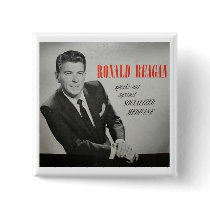 What would Reagan do? Pins