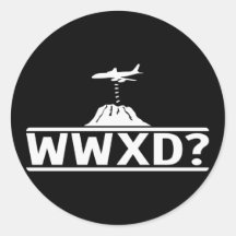 What Would Xenu Do? Round Stickers