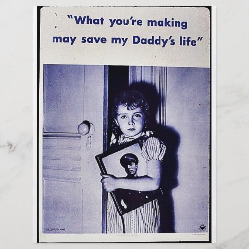 What You Are Making May Save My Daddy's Life Flyers