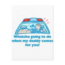 Whatcha going to do... post card