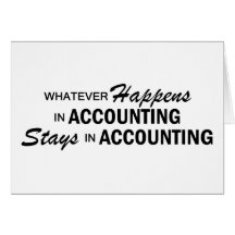 Whatever Happens - Accounting Greeting Cards