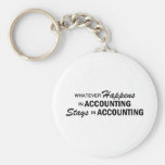 Whatever Happens - Accounting Keychain