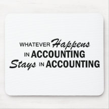 Whatever Happens - Accounting Mousepads