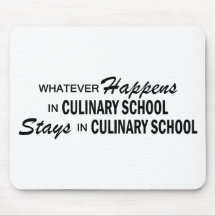 Whatever Happens - Culinary School Mousepad
