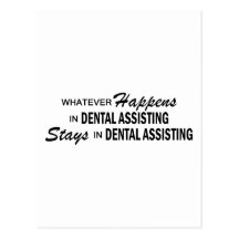 Whatever Happens - Dental Assisting Postcards