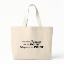 Whatever Happens - Point Tote Bag