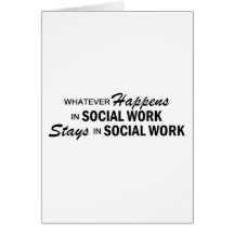 Whatever Happens - Social Work Card