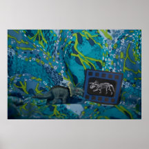 What's Inside a Dinosaur Posters