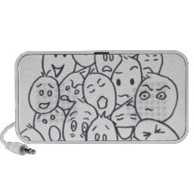 What's so Funny? Cartoon faces PC Speakers