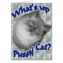 What's up? card