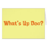 What's Up Doc Gifts Greeting Card