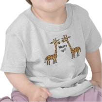 What's up? Giraffe t-shirt