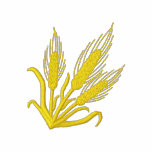Wheat embroidered shirts