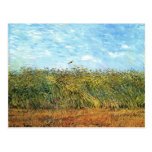 Wheat Field with a Lark, Vincent van Gogh Postcard