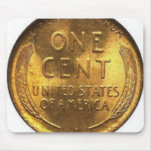 Wheat Penny Mousepad
