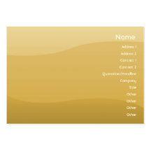Wheat Waves - Chubby Business Card
