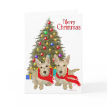 Wheaten Scottish Terrier Chirstmas Cards