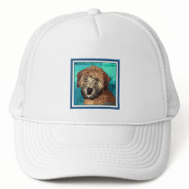 WHEATEN TERRIER: WET PUPPY TRUCKER HAT