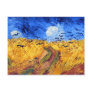 Wheatfield with Crows, Van Gogh Postcards