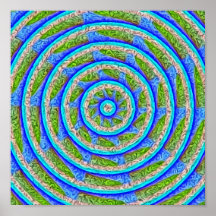 Wheel 2 Abstract Poster