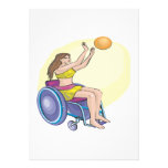 Wheel Chair Basketball Announcement