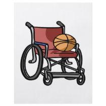Wheel Chair Basketball Flyer Design