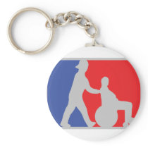 wheel chair icon key chains