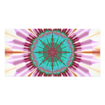 Wheel of Life Personalized Photo Card
