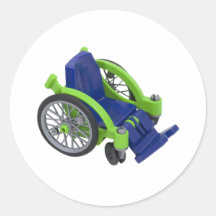 Wheelchair013110 Sticker