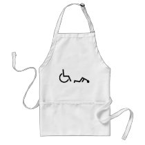 Wheelchair accident apron