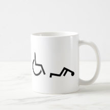 Wheelchair accident mugs